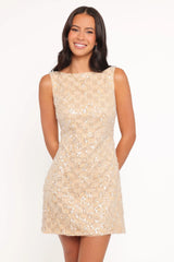 Pasha Mini Dress - Mango Sequin