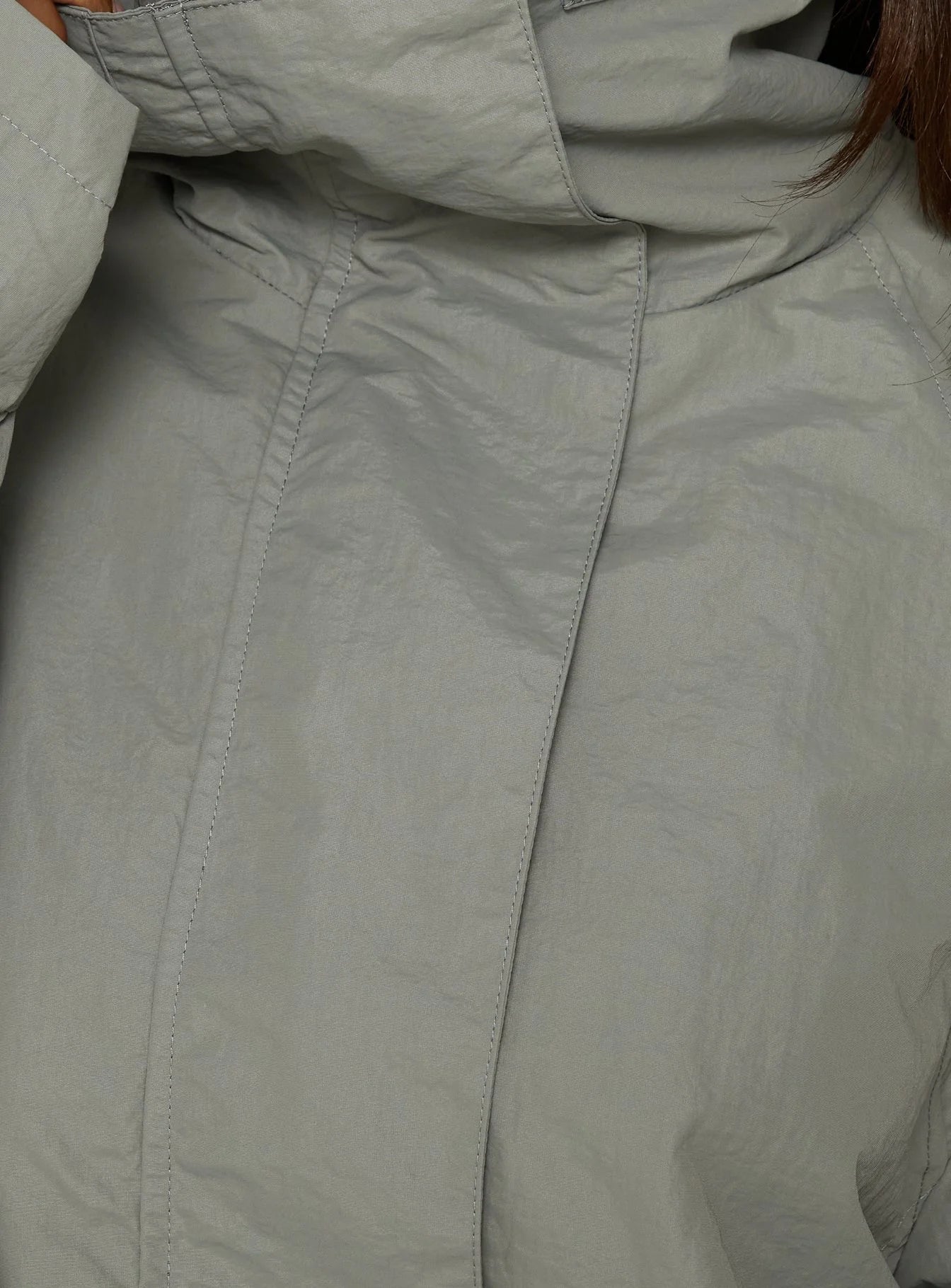 Shoreline Windbreaker Jacket Grey