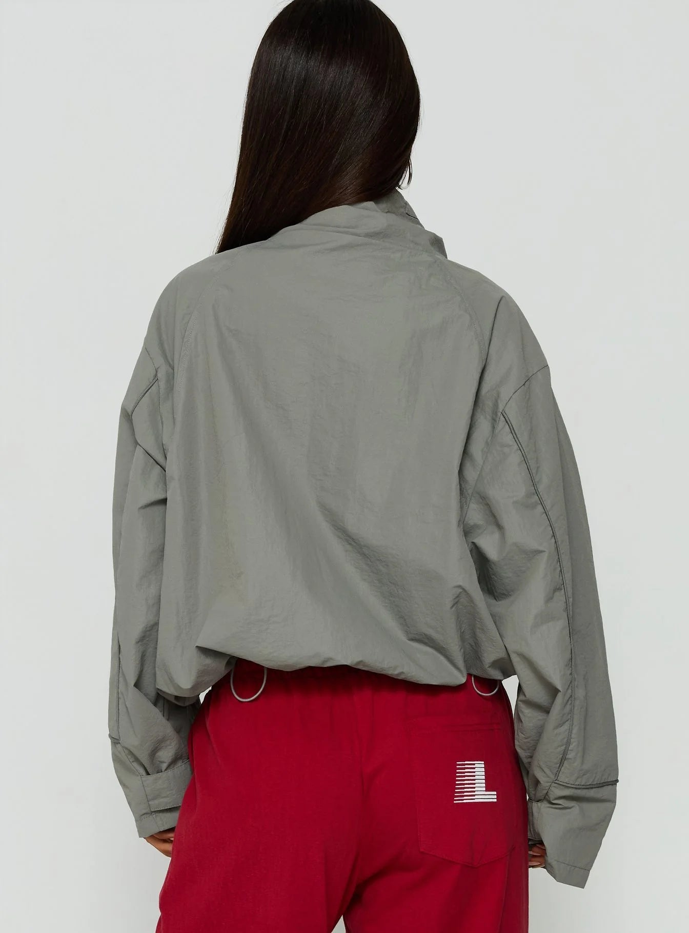Shoreline Windbreaker Jacket Grey