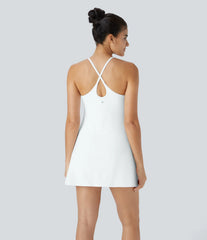 Plush Backless Active Dress-Easy Peezy Edition